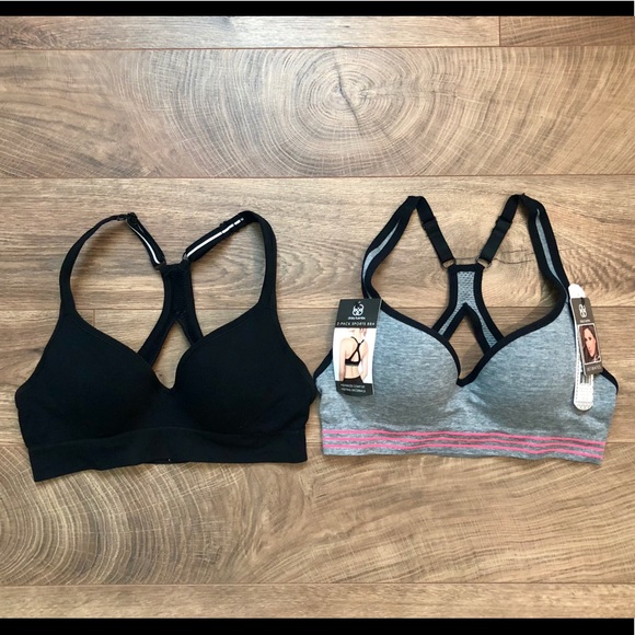 sewn in padded sports bra